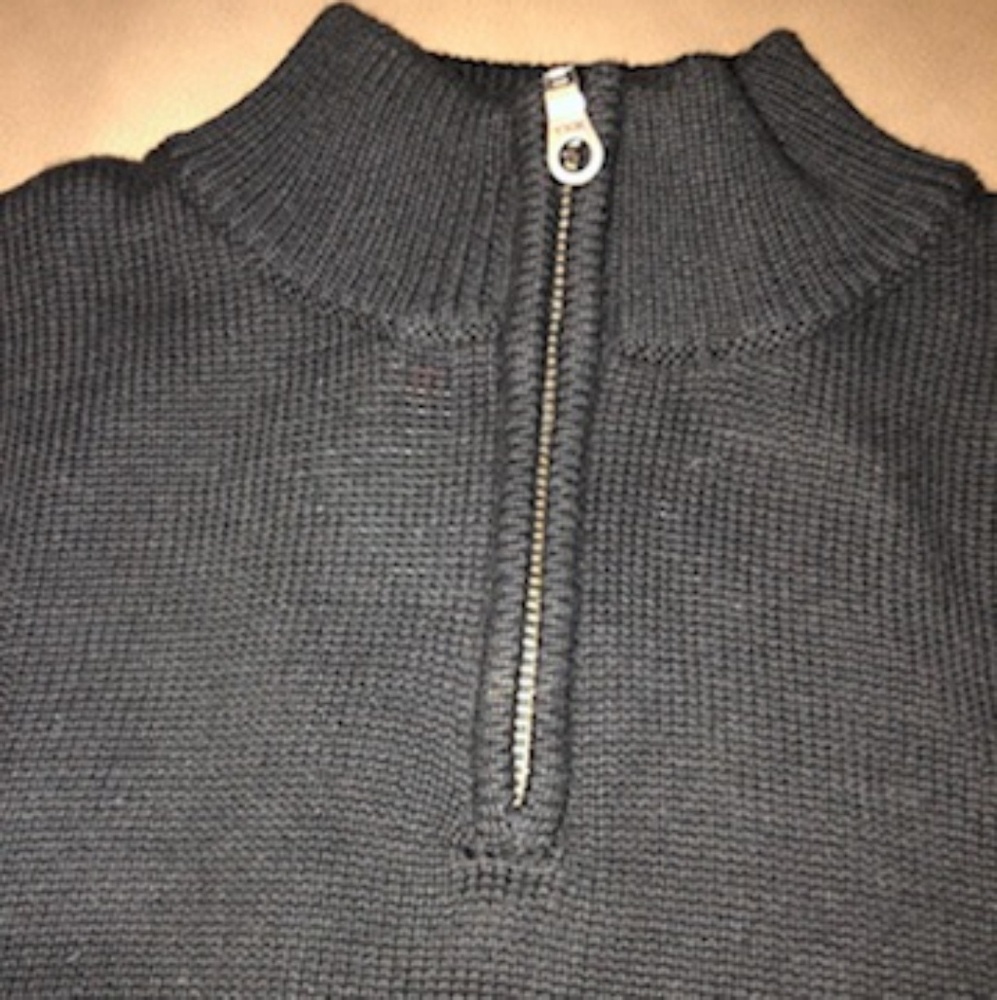 NWT Black knit sweater